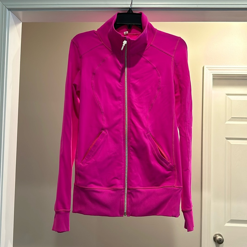 Lululemon Jacket Sonic Pink? size 6